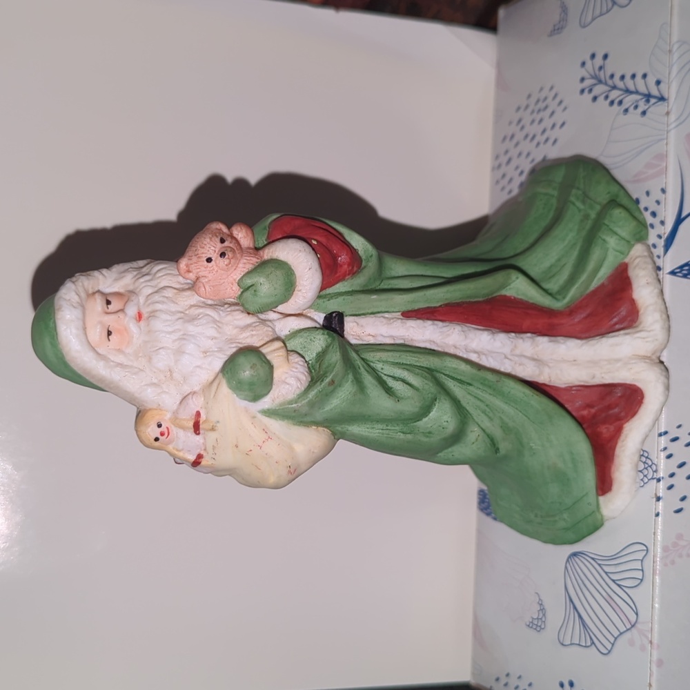 Vtg FTD Santa Clause figurine